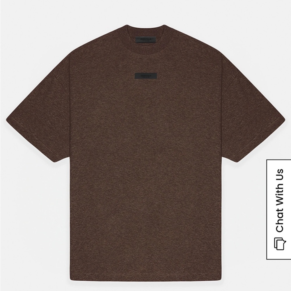 Fear of God Essentials Heather Wood T-shirt medium BNWT
